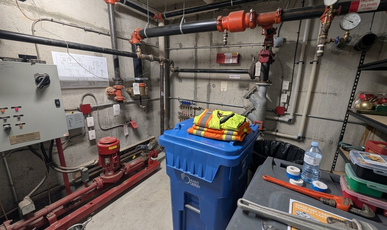 Sprinkler installation